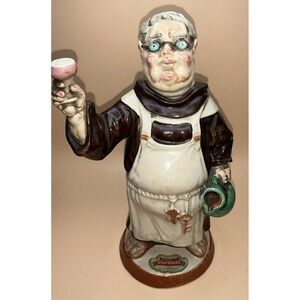 Vintage Barsottini Vino Rosso Monk Decanter 1969